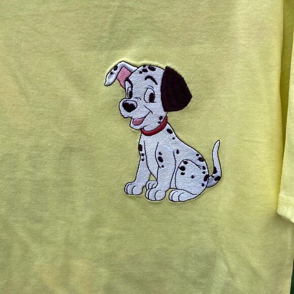 WOMEN’S Juniors Disney 101 Dalmatians Oversized Short Sleeve T-Shirt Size XS - Picture 2 of 7